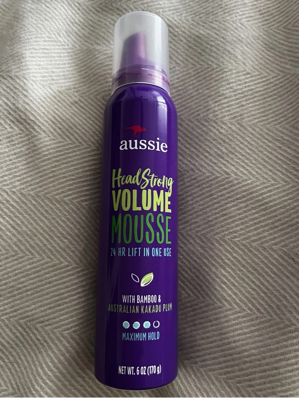 Aussie headstrong volume mousse 6 OZ New